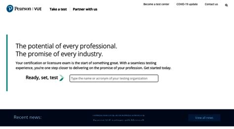 wsr.pearsonvue.com login|pearson testing log in.